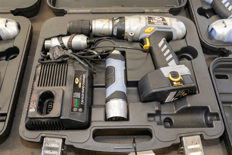 Unidrill UD-200 Cordless Drill Kit (18 Volt)