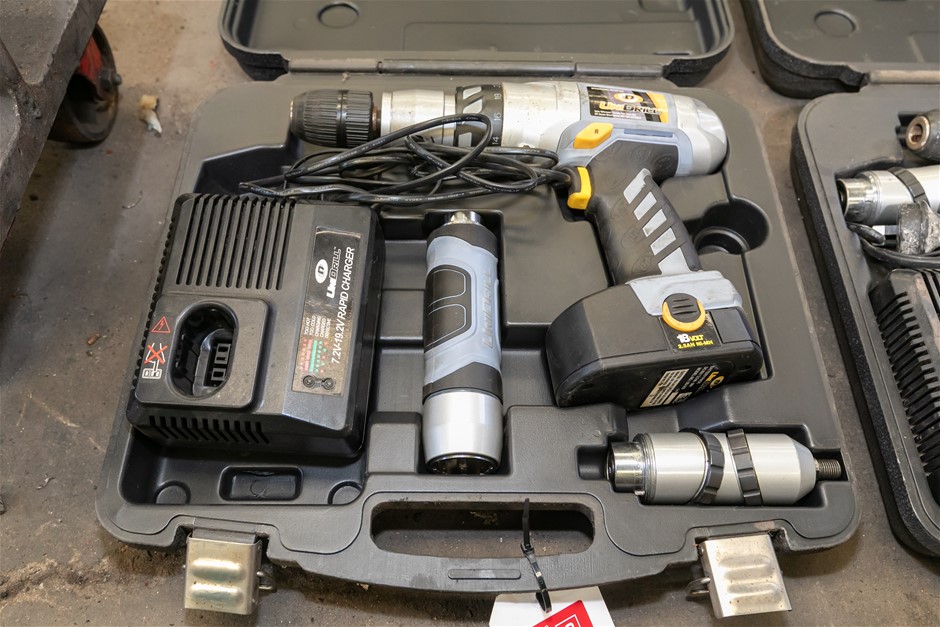 Unidrill UD-200 Cordless Drill Kit (18 Volt)