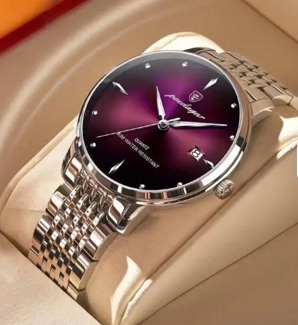 High Quality Simulated Diamond Men's Quartz Watch