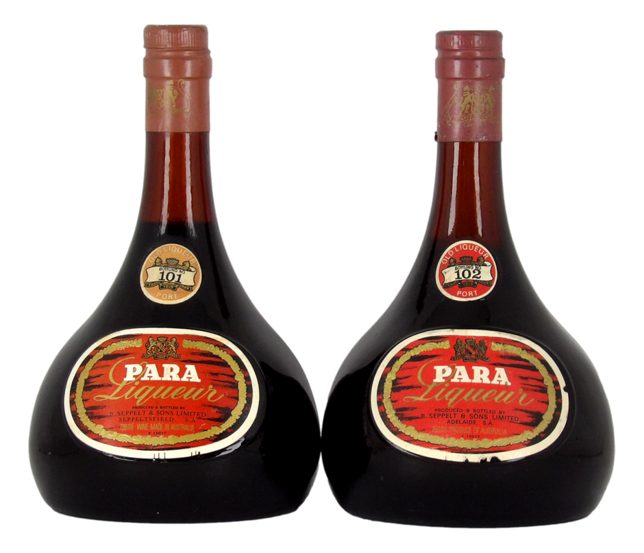 Seppelt Para Liqueur Port No.101/102 Old Liqueur Port (1x 738mL + 1x 750mL)