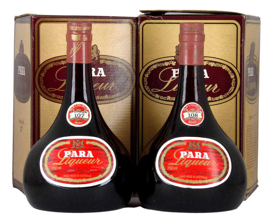 Seppelt Para Liqueur Port No.107/108 Old Liqueur Port (2x 750mL)