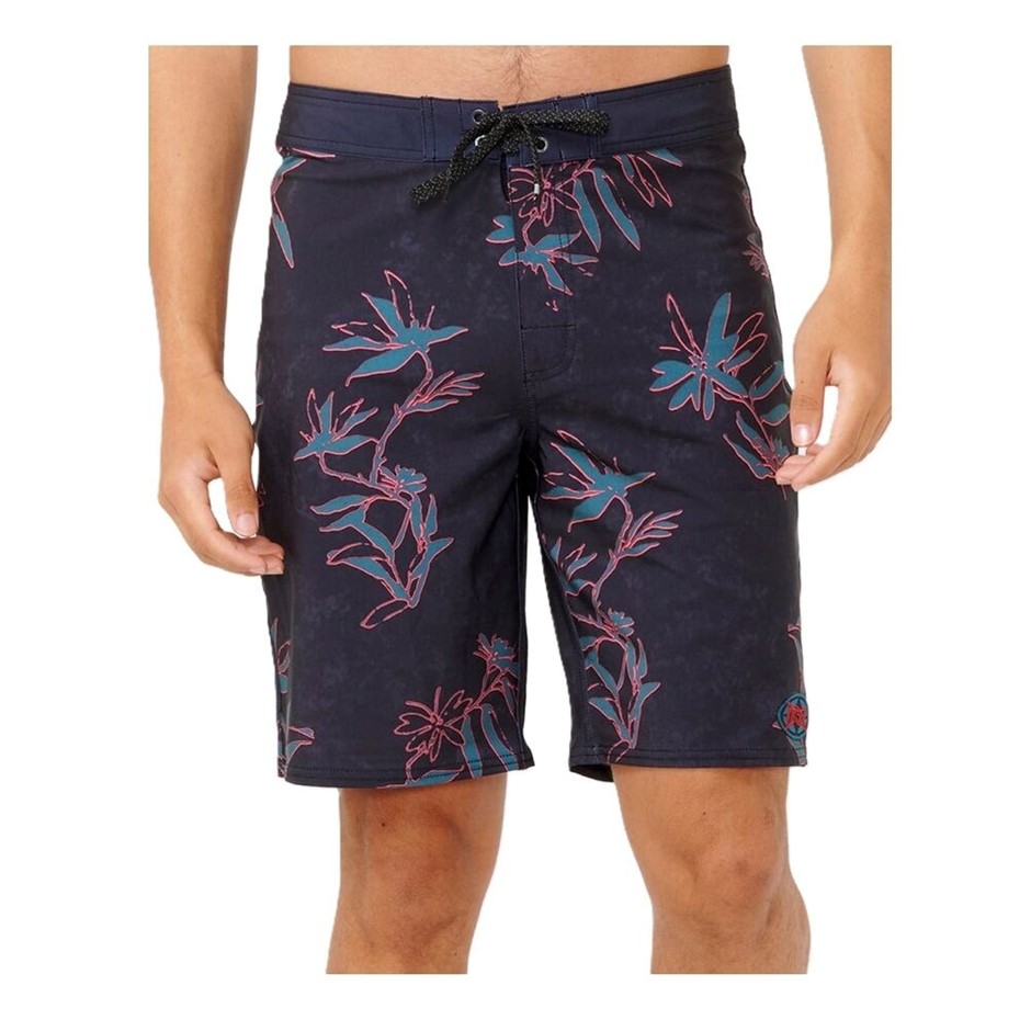 RIP CURL Men's Mirage Heritage Diamond 20" Boardshorts, Size 36, Black. RRP