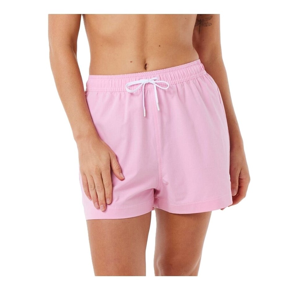 RIP CURL Women’s Stephanie Gilmore 5" Boardshorts, Size 2XS, Pink. RRP: $69