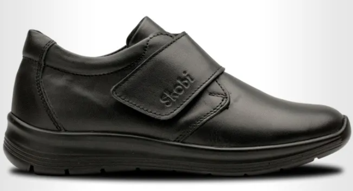 Skobi Kids School Shoe Hawke Black GHAWBLS 27 S
