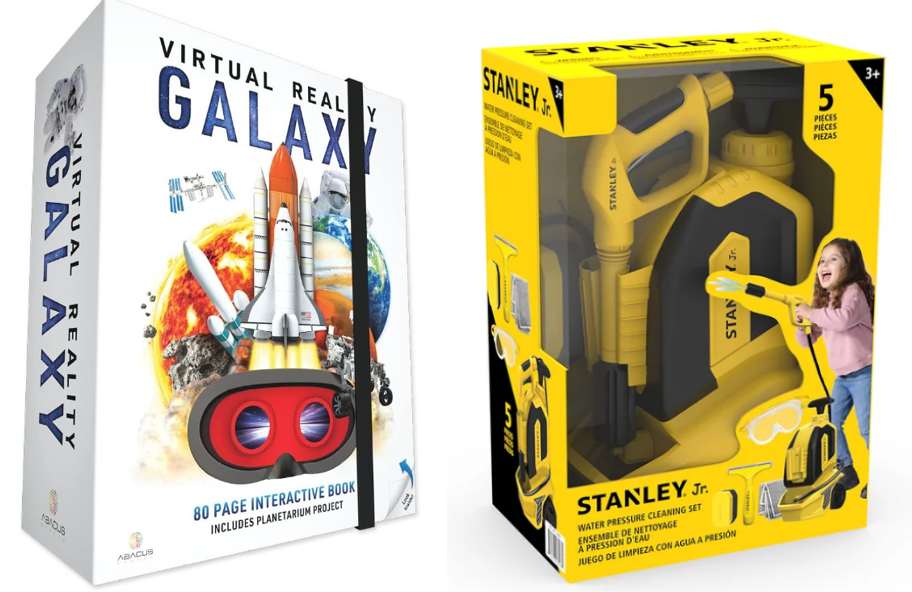 BUNDLE: STANLEY JR 5pc Water Pressure Cleaning Set. NB: Damaged packaging.