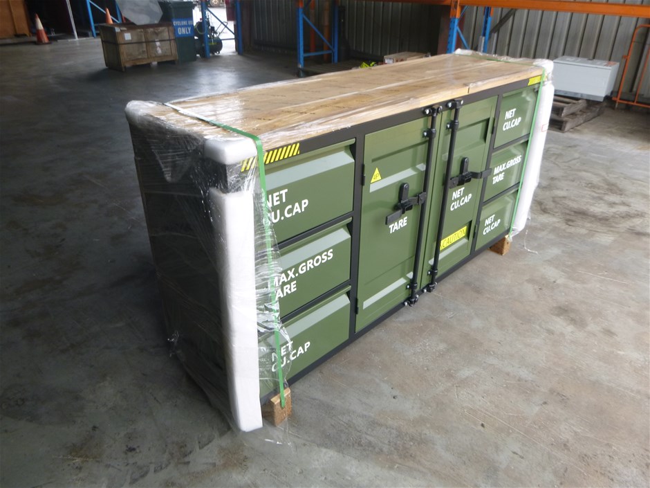 Wooden Top Tool Cabinet