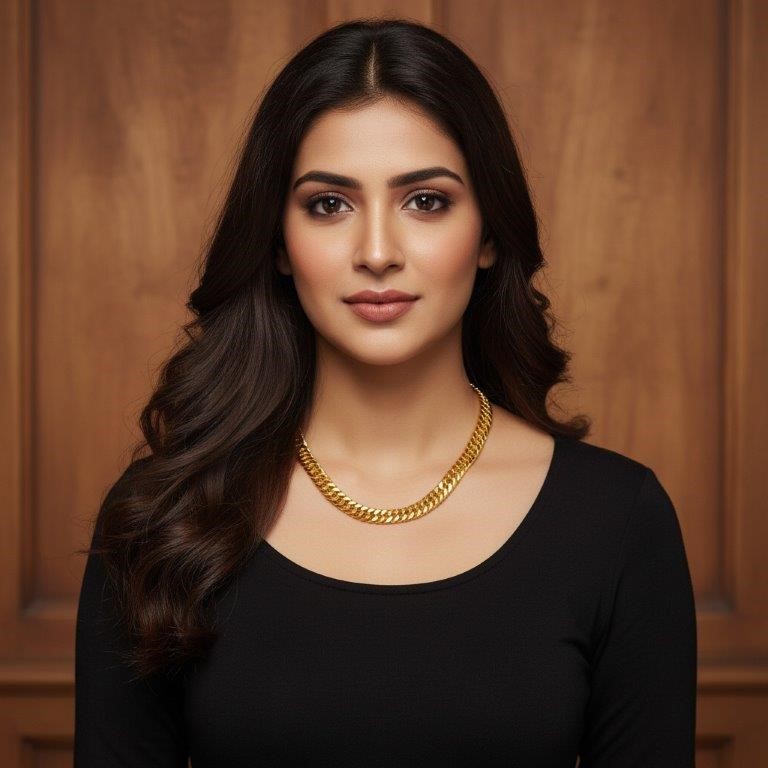 18k Italy Stamped Heavy Yellow Gold Filled Chain-Quality Guarantee-50cm