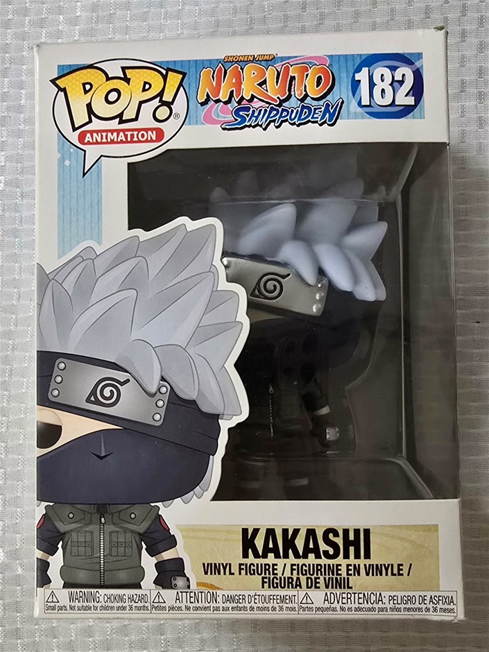 182 KAKASHI, NARUTO SHIPPUDEN, FUNKO POP
