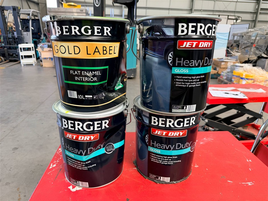 Assorted 10L Tins of Paint