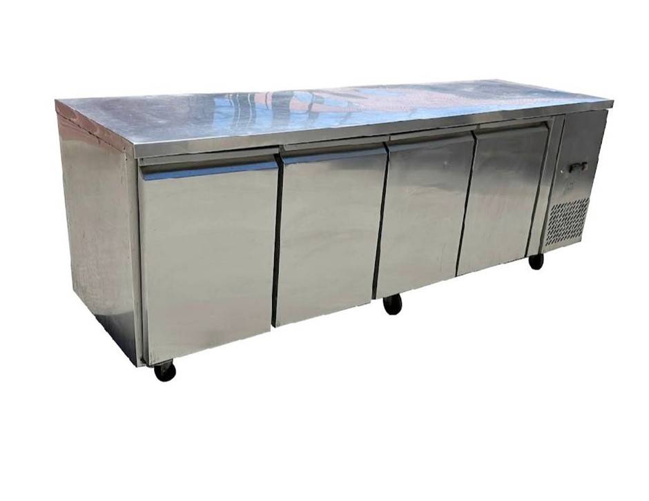 4 door underbar fridge