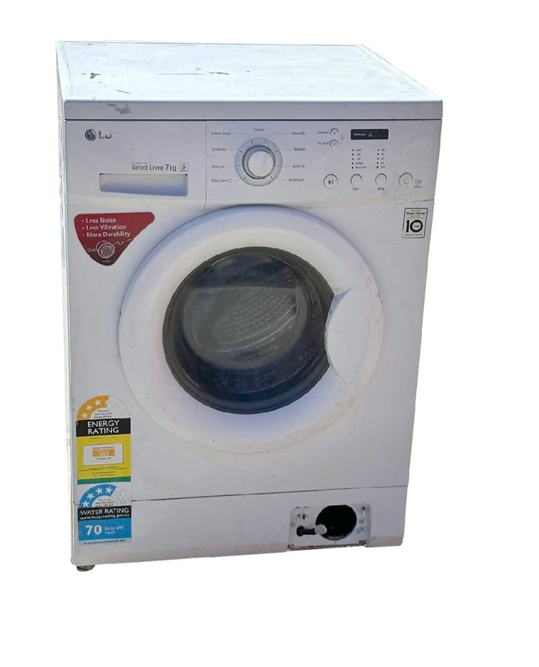 LG direct drive 7 kilo washing machine