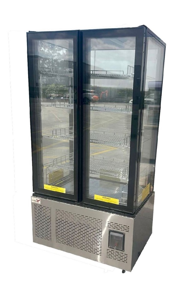 4 Glass square fridge or freezer