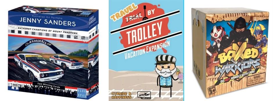 BUNDLE: Blue Opal Jenny Sanders - Two Winning Fords 1000pc Puzzle x Skyboun