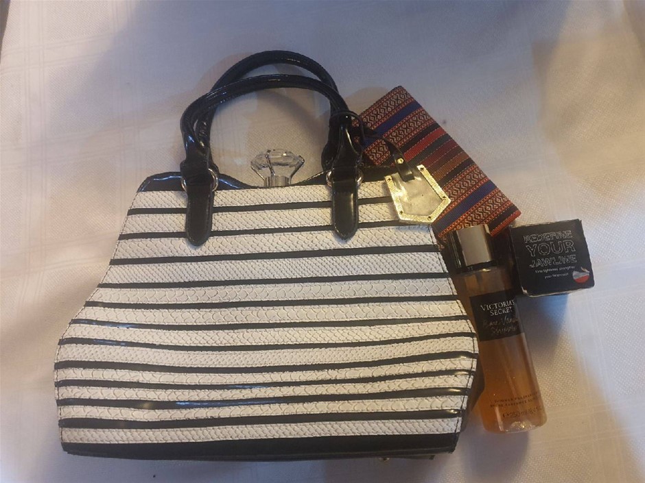 Handbag , Wallet , Fragrance Mist ( V. Secret ) Redefine Jawline Acc. Other