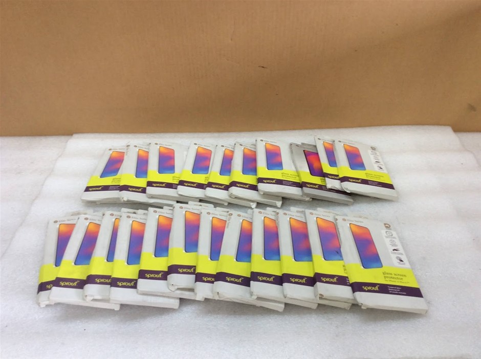 Glass Screen Protector For iPhone 15 Plus 6.7 Inch- New (Lot of 24)