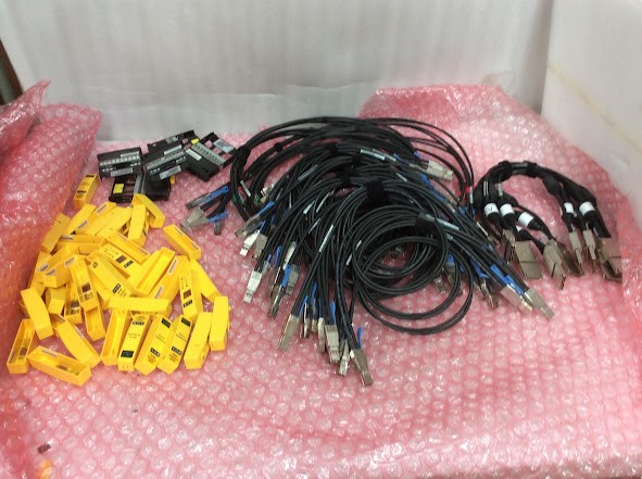 Drive Enclosure Covers & External Cables/drive blank fillers (Lot of 40)