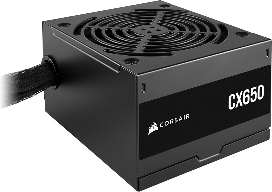 CORSAIR CX650 80 PLUS Bronze Non Modular Low-Noise ATX 650 Watt Power Suppl