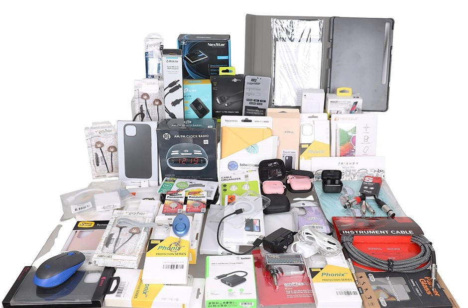 20 x Assorted Electronics and Accessories, INCL: SENNHEISER, LOGITECH, APPL