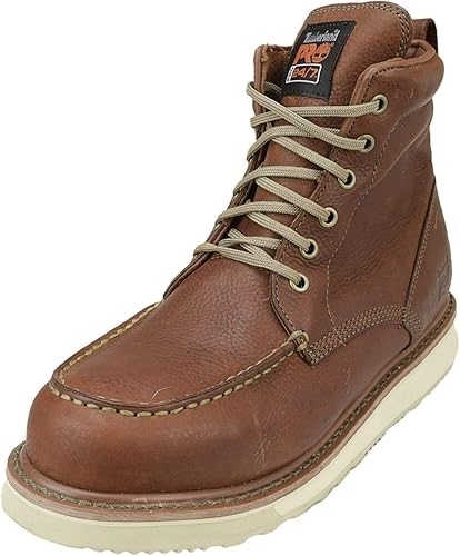 TIMBERLAND Pro Men's 53009 Wedge Sole 6" Soft-Toe Shoes, Size US15, Colour: