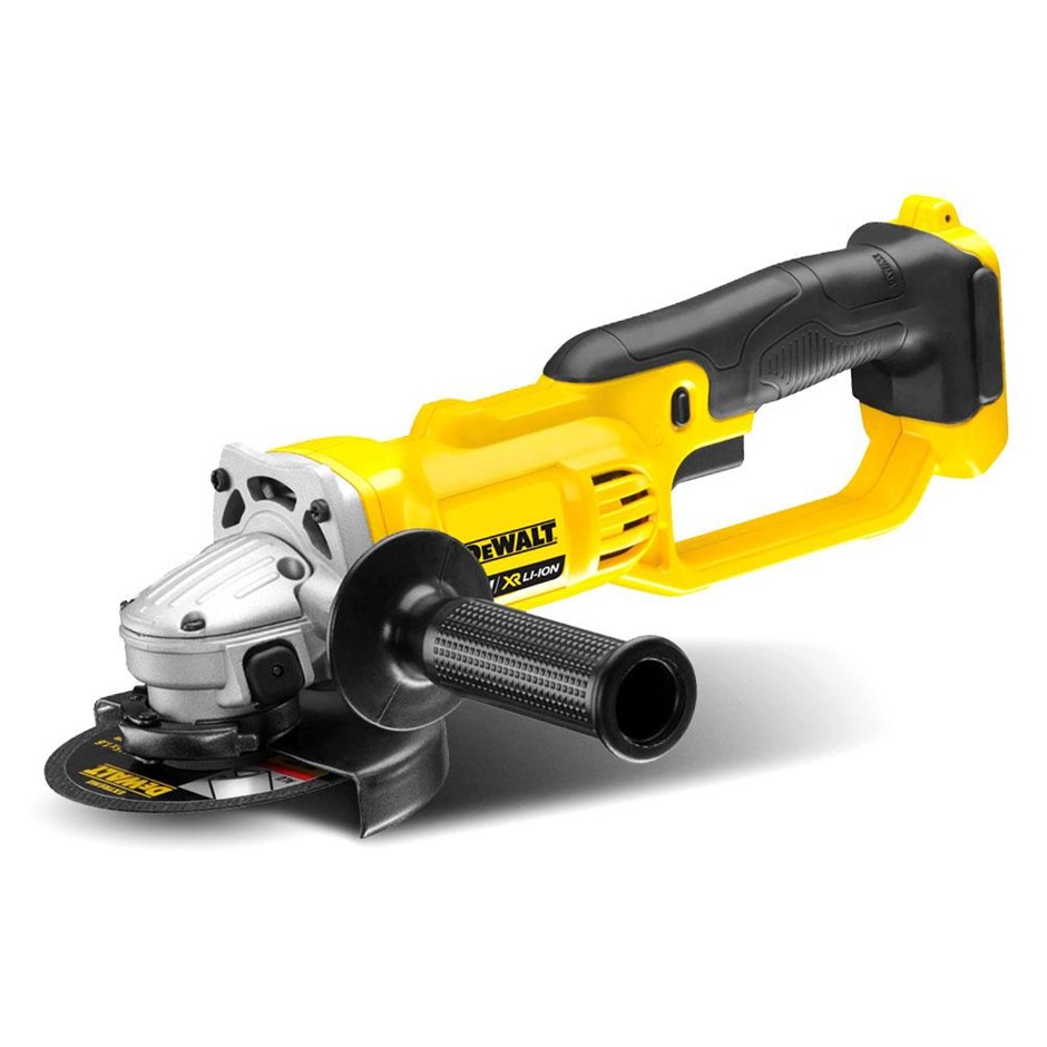 DeWALT 18V XR Brushless Angle Grinder 125mm. Skin Only. Not Working & Minor