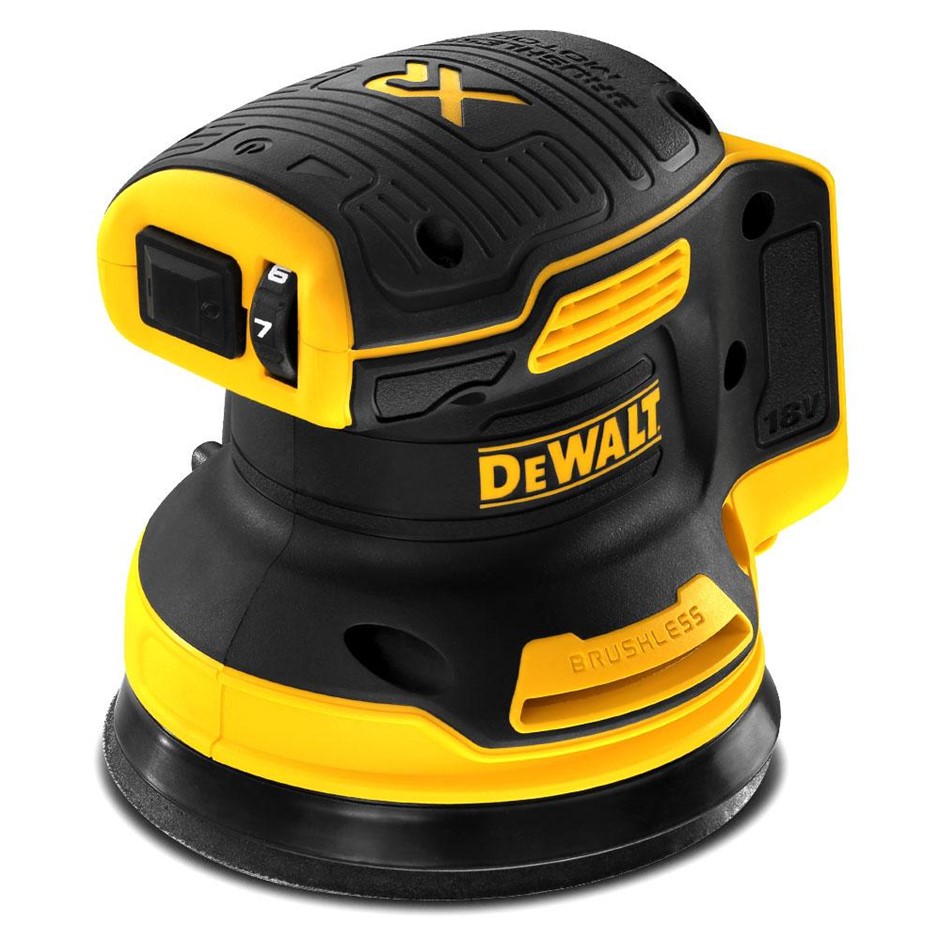 DeWALT 18V XR Li-ion Cordless Brushless 125mm (5") Random Orbital Sander -