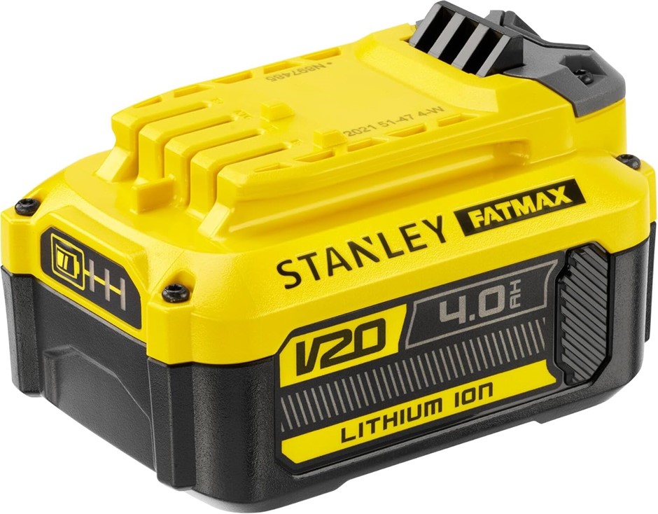 STANLEY Fatmax V20 18V 4.0Ah Lithium Battery.