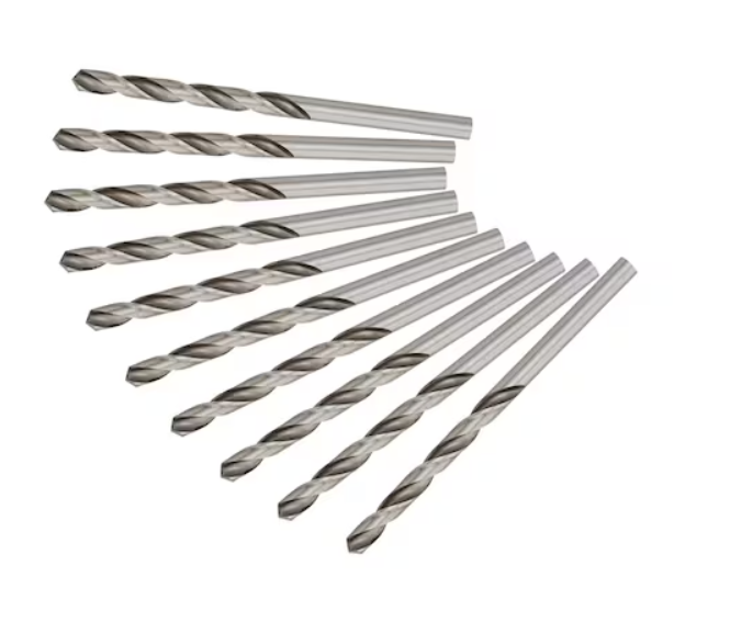 2 Packs of 10 x DEWALT 5mm HSS-G Metal Drill Bits.