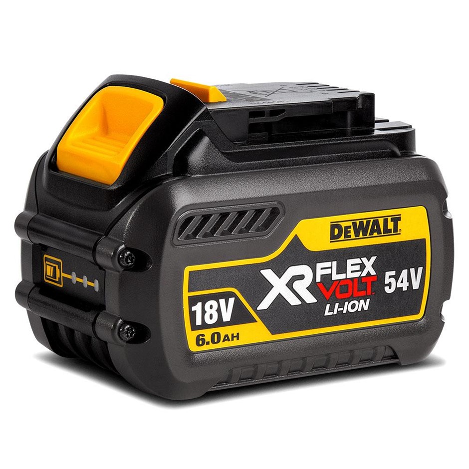DeWALT 18V-54V 6.0Ah Flexvolt Battery.