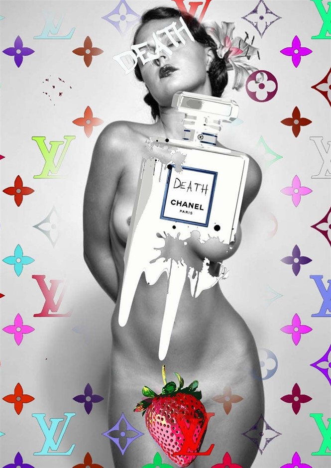 Death NYC Ltd Ed. Signed Graffiti Pop Art Print