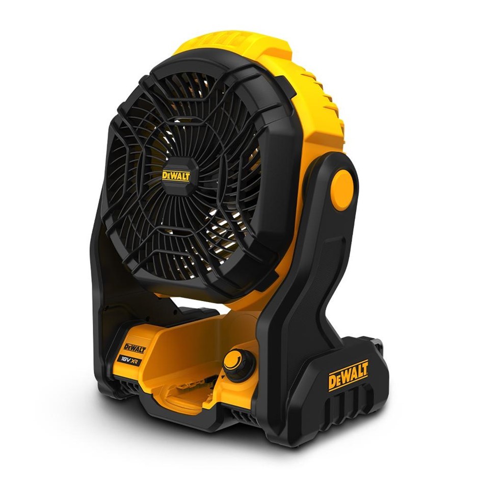 DeWALT 18V XR Li-ion Cordless Jobsite Fan - Skin Only. NB: Not Working, Has