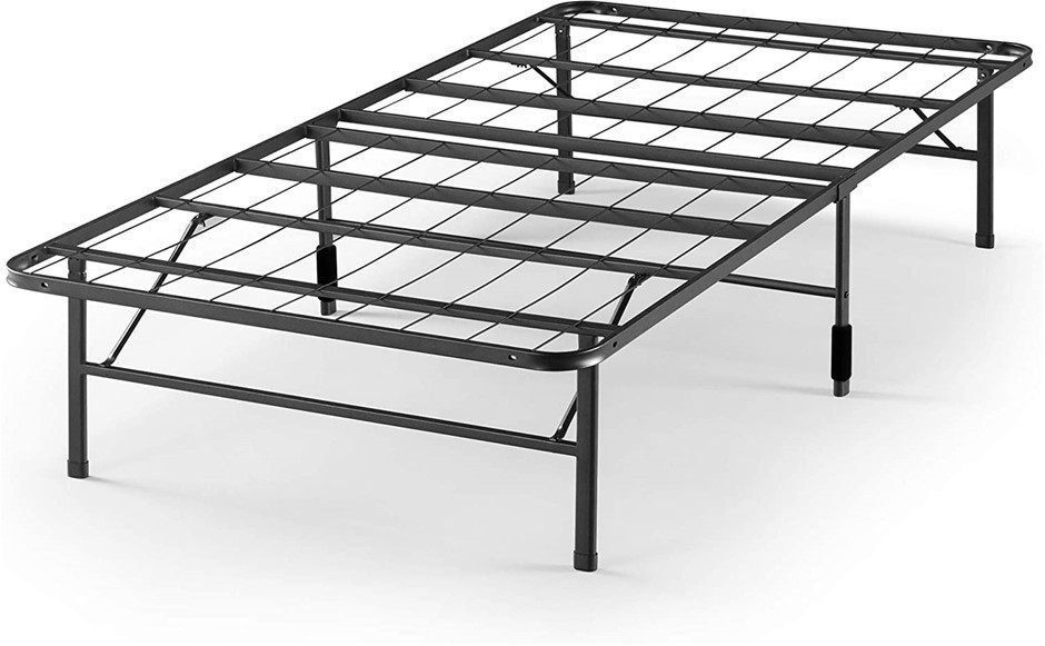 ZINUS Smartbase Single Bed Base Frame Foldable Premium Metal Heavy Duty Ste