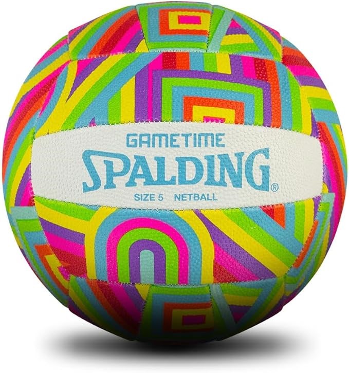 SPALDING Gametime Netball - Kaleidoscope - Size 5