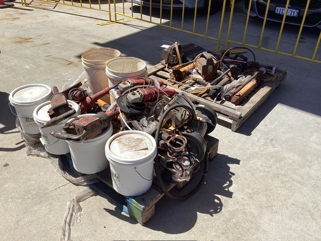 <p>2 Pallets Containing Assorted Power Tools </p>