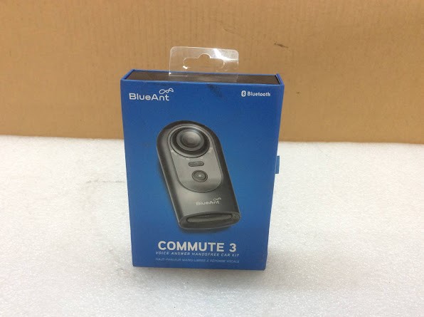BlueAnt Commute 3 Voice Answer Handsfree Car Kit New