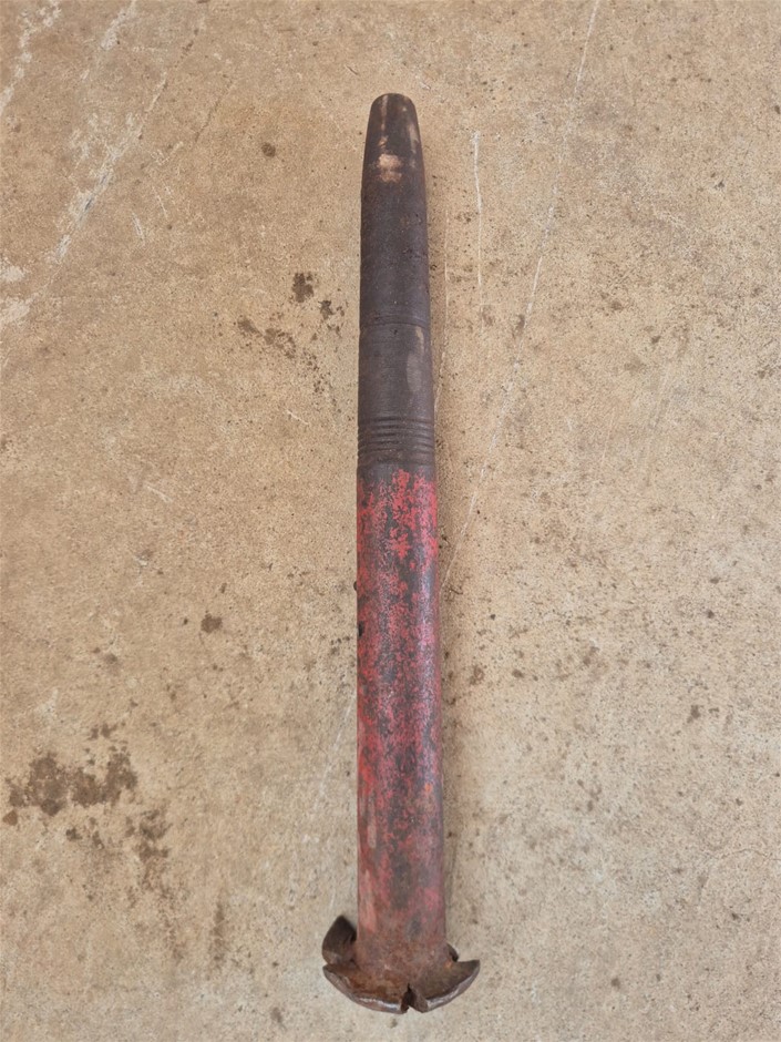 Antique Log Splitting Gun