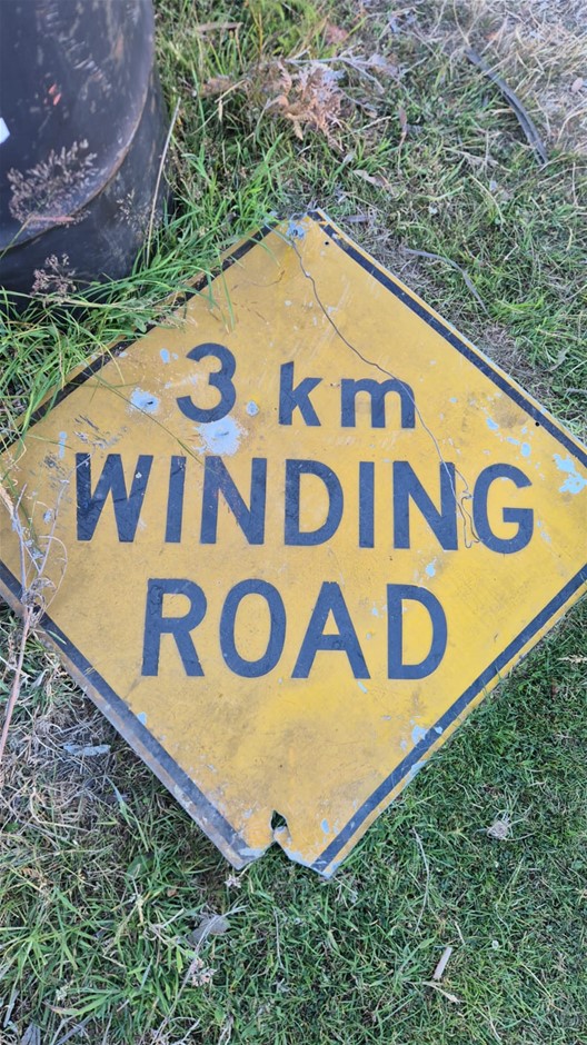 Winding Road Sign