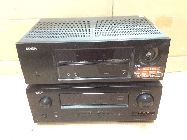 Denon AVR-3312&AVR-X500 AV Surround Receiver (Lot of 2)