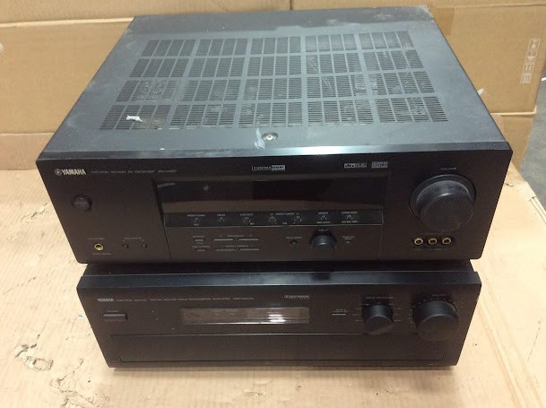 Yamaha Digital Sound Field Processing Amplifier& Receiver (Lot of 2)
