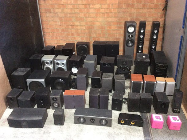 Logitech/Sony/LG Mixed Brand and Model Speaker Systems