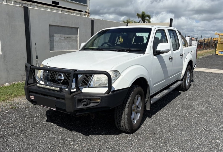 2012 Nissan Navara 4X4 ST D40 Turbo Diesel Manual Dual Cab