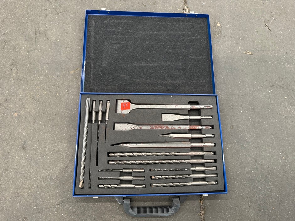 17pc SDS Drill bit & Chisel Sets (Complete and unused) x 1 units