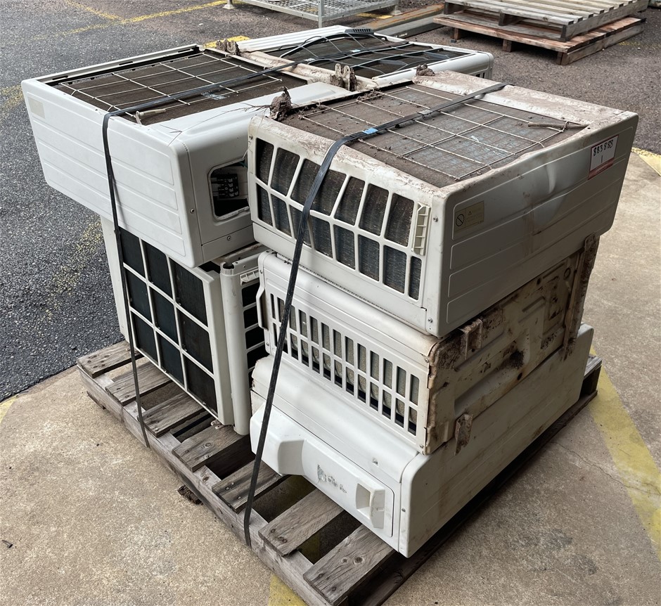 <p>Ex Mine Site salvage outdoor air conditioning units x8  </p>