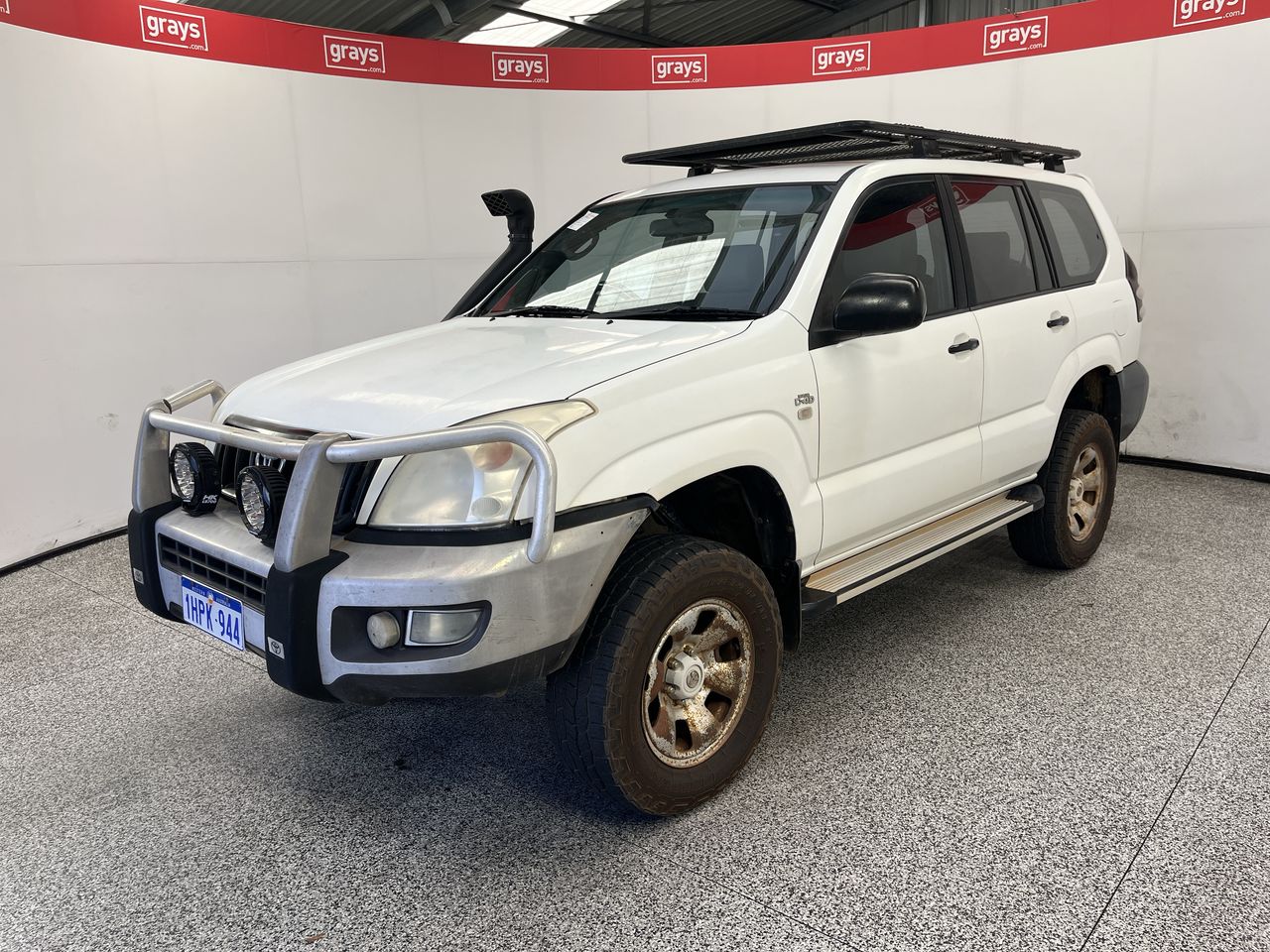 2008 Toyota Landcruiser Prado STD KDJ120R WOVR-REPAIRABLE