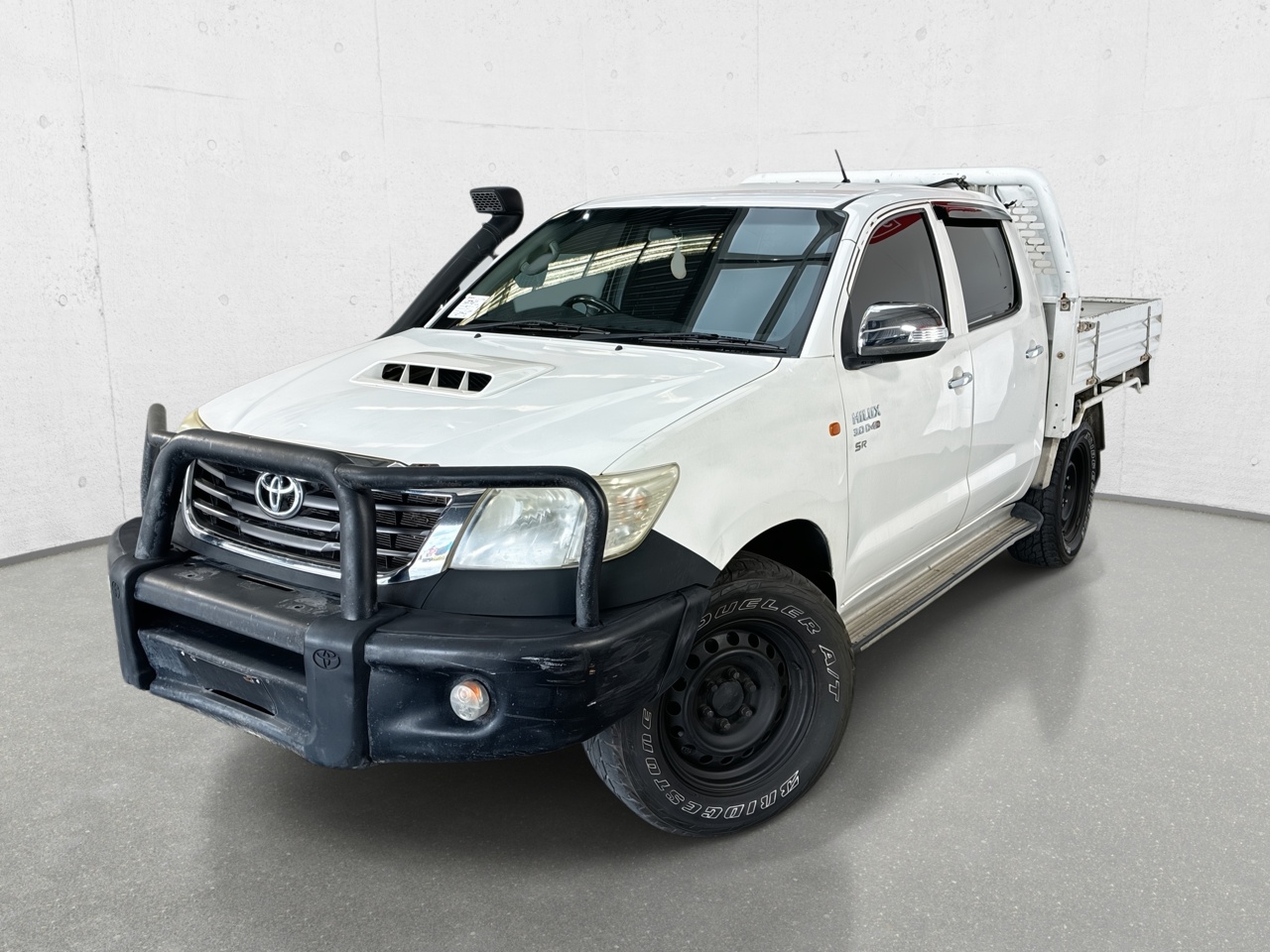 2015 Toyota Hilux 4x4 SR KUN26R Turbo Diesel Automatic Crew Cab Chassis