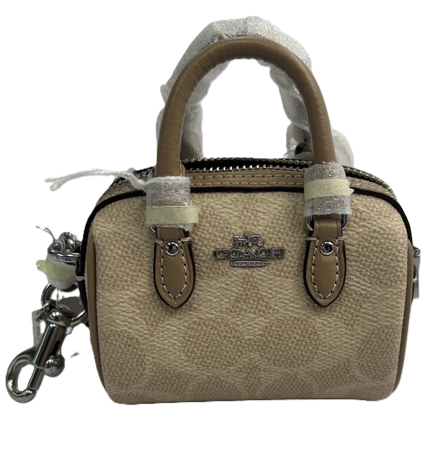 Coach mini top handle bag