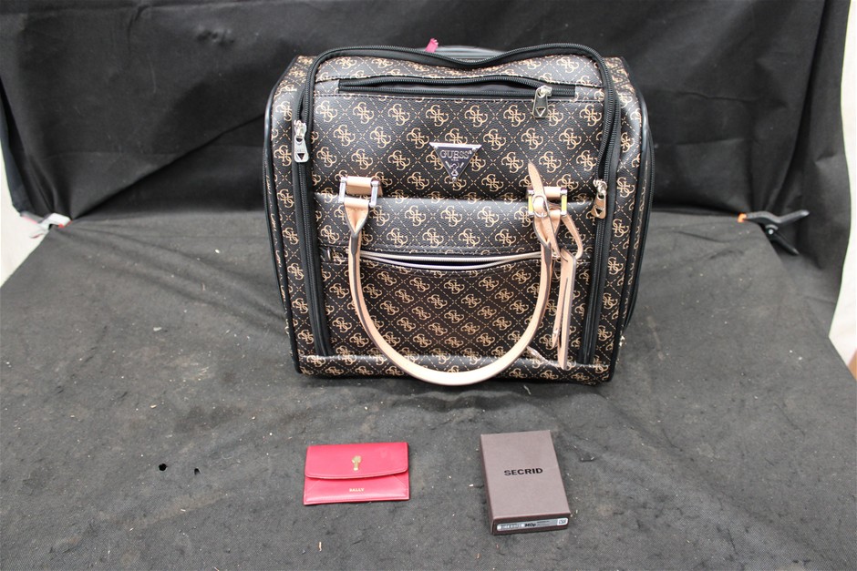 Guess Suitcase, Bally and Secrid Card Holders/Wallets