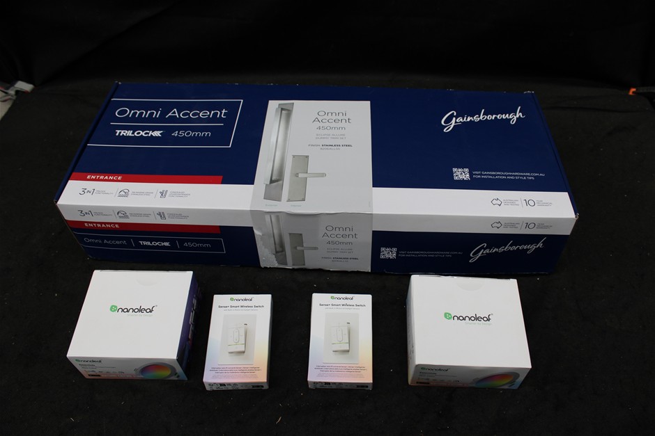 Assorted Homewares Including Nanoleaf and Gainsborough