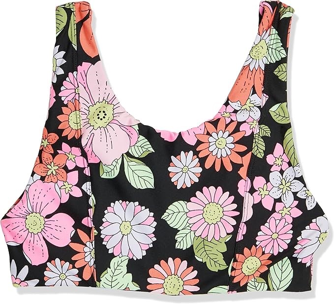 MAAJI Women's Flower Power Agate High Impact Sports Bra, Multicolor, SmallR