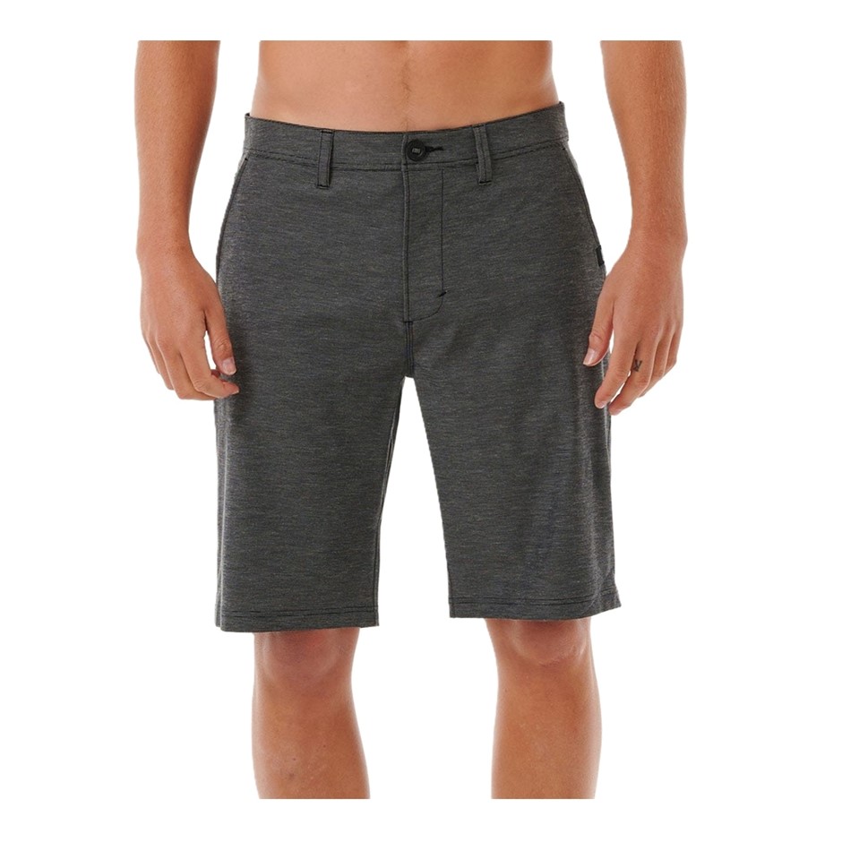 RIP CURL Men's Phase 21" Boardwalk Shorts, Size 32, Black. RRP: $79.99. Bu