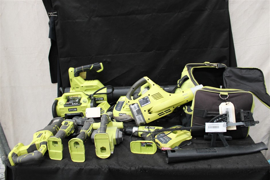 Quantity of Assorted Ryobi Tools
